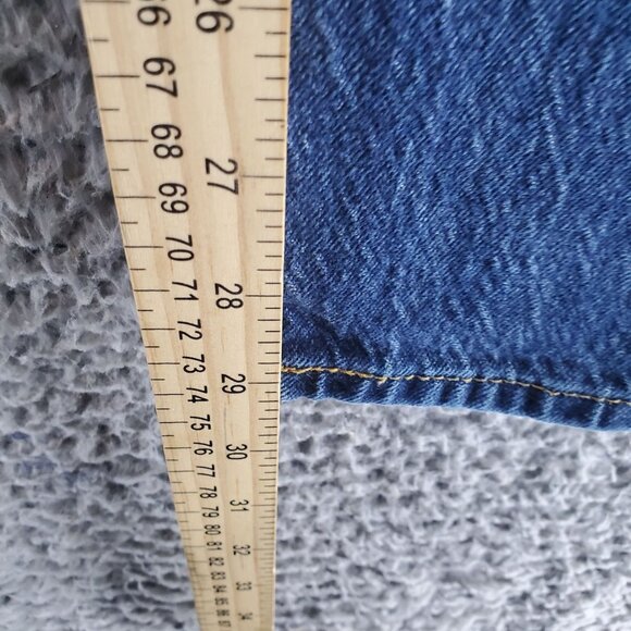 Levis Jeans Mens 38x34 Blue 512 Slim Taper Stretch Denim - Picture 9 of 13